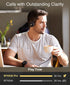 Kinivo BTH240 PRO Bluetooth Wireless Headphones, On-Ear HiFi Stereo Music, 30 Hours Playtime, Built-in Mic, Foldable