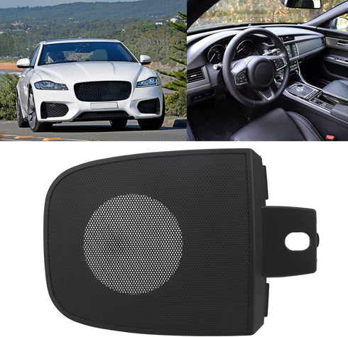 XF Dash Top Speaker Cover Grey, Replacement for 2008-2016 Instrument Panel Center Speaker Grille C2Z1835LEG C2Z1835AMS