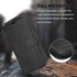 Galaxy A42 5G Case, Black Leather Wallet Flip Folio Case with Card Slots, Kickstand, Magnetic Closure, Ultra Slim