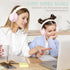 rockpapa L22 Wired Headphones for Kids, Foldable Stereo 3.5mm Corded Headphones with Microphone for School Classroom,