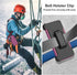 Shop Samsung Galaxy S23 FE Case (6.4") - Rugged Burgundy Cover with Belt Clip, Kickstand & Built-in Screen Protector.