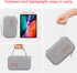 Canboc Hard Electronic Organizer Travel Case - Electronics Accessories Cable Gadget Wire Storage Bag Double Layer