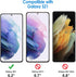 JETech Screen Protector for Samsung Galaxy S21 5G, HD Clarity Flexible TPU Film with Fingerprint Sensor, 2-Pack