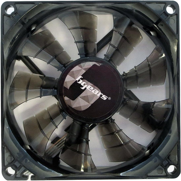 Bgears 90 mm High Speed High Performance Fan, Translucent Black (b-PWM 90 Black 2ball)