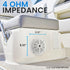 Pyle 4 Inch Dual Marine Speakers, Waterproof Outdoor Audio Stereo Sound System - 1 Pair, PLMR41W (White)