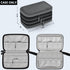 24 10 3-Layer USB Flash Drive & SD Card Organizer Case - Holds Thumb Drives & SD Cards - Anti-Static & Shockproof