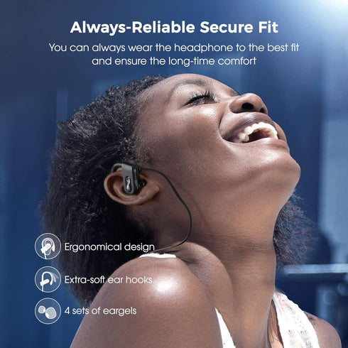 Bluetooth Headphones, Deep Bass Wireless Running Headphones, 16 Hrs Playtime, IPX7 Waterproof Sports Earphones