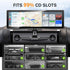 iGoevo 7"10.26" Extended Arm CD Slot CarPlay Screen Mount Higher Viewing Position for Better Visibility, Extra