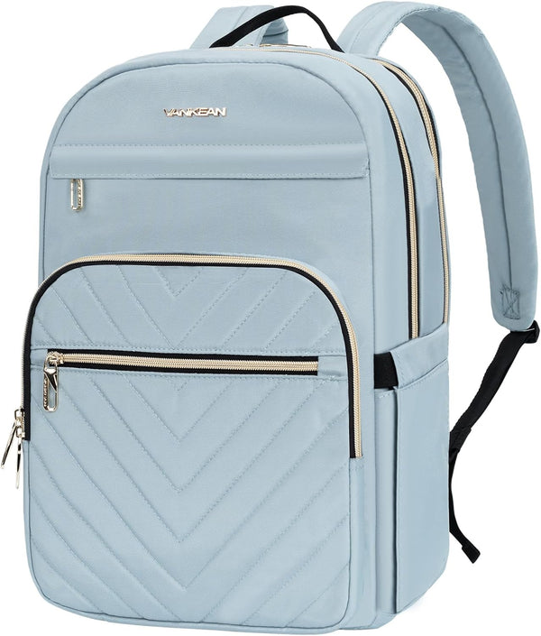 VANKEAN 15.6 Inch Laptop Backpack for Women Work Laptop Bag Fashion, Waterproof