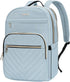 VANKEAN 15.6 Inch Laptop Backpack for Women Work Laptop Bag Fashion, Waterproof