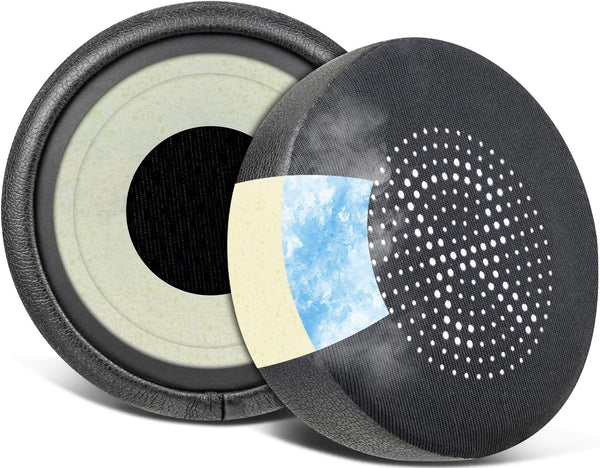 SOULWIT Replacement Ear Pads for Jabra Evolve 65/40/30/20 Headphones, Earpads for Jabra Evolve 65UC 65MS/40UC 40MS/30US