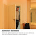 Eve Motion (Matter) - Smart Motion Sensor with Light Sensor, IPX3 Water Resistance, Automatic Activation of Lights and