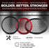 DS18 PRO-GRILL6MS/BK 6.5" Slim Metal Mesh Speaker Grill - Universal Fit Protective Cover for 6.5 Inch Speakers
