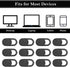 JIYIN 12Pack Slider(12PCS) Webcam Cover, Ultra Thin Laptop/Cell Phone/Tablet Camera Privacy Cover Slide Great