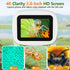 BEBANG 4K 2.0" 1000X 4-12 Set, 32G Detachable Kids Handheld Microscope Miniscope - HD Screen, Digital Pocket Toy