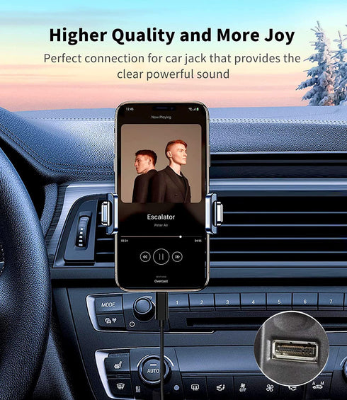 USB-C to AMI MMI Aux Cable for Apple iPhone 15/iPad Pro, Compatible with Audi and VW Models 2011-2016
