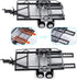 JGGZONE 4 1/24 SCX24 GX470 AXI00001 C10 FCX24 RC Trailer for Hauling Behind Car Heavy Duty Metal Flatbed Trailer