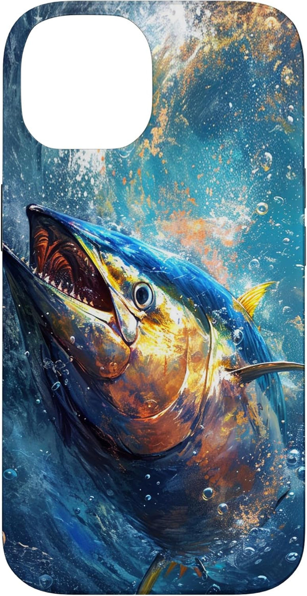 Tuna Angler Fish Outdoors Deep Sea Game Fishing Case for iPhone 14