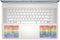 SYNERLOGIC Windows + Word/Excel Quick Reference Guide Keyboard Shortcut Stickers, No-Residue Vinyl (Rainbow)