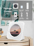 Jimwey Portable CD Player with Bluetooth, HiFi Speakers, FM Radio, Remote Control, LED Display, Supports