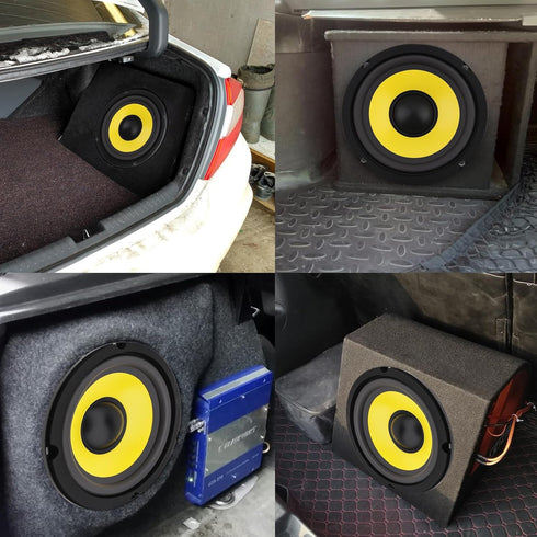 DriSentri 5 Inch Bass Loudspeaker Woofer Speaker, Car Speakers Wide Frequency Response Car Audio Stereo Speaker for Car