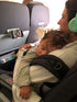 The SkyClip Airplane Cell Phone Back of Seat Inflight Tray Table Clip and Sturdy Phone Stand, Travel Must Have (Pink 2