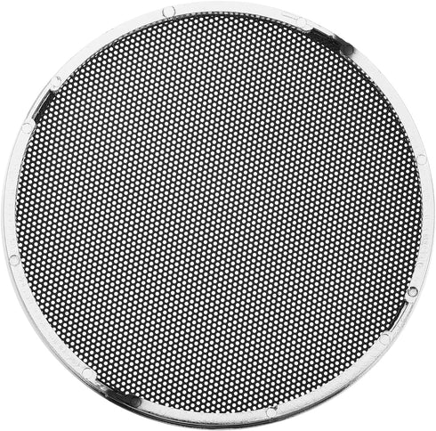 X AUTOHAUX 4 Inch Car Metal Audio Speaker Grill Cover Mesh Woofer Horn Guard Decorative Protector (Silver Tone)