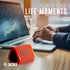 QFX BT-ZX0 Mini Speakers - IPX7 Waterproof Portable Bluetooth Speaker | Dynamic HD Sound | Small Wireless Speaker