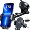 YRU Upgraded Universal Car Phone Holder Mount360Rotatable & Strong Suction Cell Phone Car