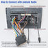 44Pin Orlando,16Pin Radio Wiring Harness Kit Replacement for Chevrolet Malibu Trax Cruze Aveo ISO Android Stereo