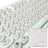 Ivaso Full Keyboard Keys Riser for Long Nails Typing and Gaming, 128 Pcs