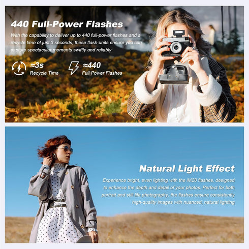 GODOX iM20 470mAh 440 5 zve10 zv1 gr3 Mini Flash for Camera with Battery Full-Power Flash Levels Mini Flash Speedlite