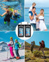 Hiearcool Waterproof Phone Pouch, Universal Case for iPhone 15 14 13 12 Pro Max Plus Up to 8.3", IPX8 Beach Essentials