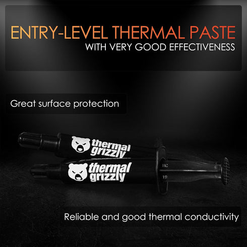 Thermal Grizzly Aeronaut High Performance Thermal Paste - 3.9 Gram/1.5 ml - Ideal for CPU/GPU/PS4/PS5/Xbox
