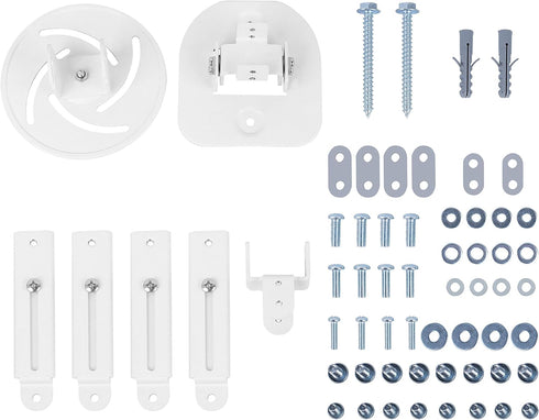 Full Motion Universal Projector Ceiling Mount Bracket with Adjustable Extendable Arms, Rotating Swivel Tilt for Home