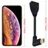 Poyiccot 8K HDMI Extension Cable, 90 Degree Left Angle Male to Female HDMI 2.1 Adapter, 48Gbps, 0.5feet