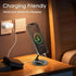 HZZADZXW 360 17 16 Metal Cell Phone Stand for Desk, Multi-Angel Adjustable Rotation Desktop Phone Holder and Foldable
