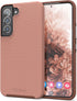Crave Dual Guard Case for Samsung Galaxy S22, Shockproof Protection Dual Layer Case - Blush