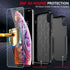 SPIDERCASE for iPhone Xs Max, 10 FT Military Grade Drop Protection, Non-Slip, Shockproof Airbag Cushion Protective Case