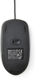 Amazon Basics 3-Button Wired USB Mouse - Design, Black