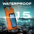 Statik MarCase Waterproof Dry Bag 2L, IPX8 Roll Top Small Bag with Touchscreen Window for Boating, Kayak Accessories,