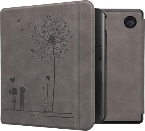 kwmobile Cover Compatible with Kobo Libra Colour Cover - eReader Case - Dandelion