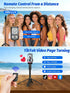 KAMING 57 360 Auto Face Tracking Tripod Phone Tripod for iPhone Rotation Follows Your Movement Phone Holder