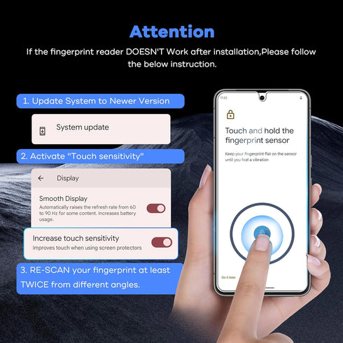 AACL 3-Pack Tempered Glass Screen Protector for Google Pixel 8, 9H Anti Scratch Bubble Free Glass (6.2 inch)