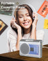 Cassette Cassette Microphone,Cassette Gracioso Protable Recorder Player: AM FM Compact Tape Player with Big Speaker