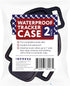 Impresa 2-Pack Waterproof Silicone Dog Collar Tracker Case, Black, Compatible with Eufy & Petloc8 GPS
