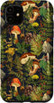 iPhone 11 Case - Mushroom Woodland Scene with Elderberries, Fungi, Nature Shrooms