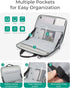 15.6-16 inch BAGSMART Laptop Computer Case with Strap,Shockproof Waterproof Laptop Bag with Sturdy Handle