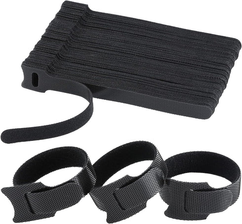 MVYC 120PCS 6 Inch Reusable Cable Ties Wire Ties Cord Organizer Cable