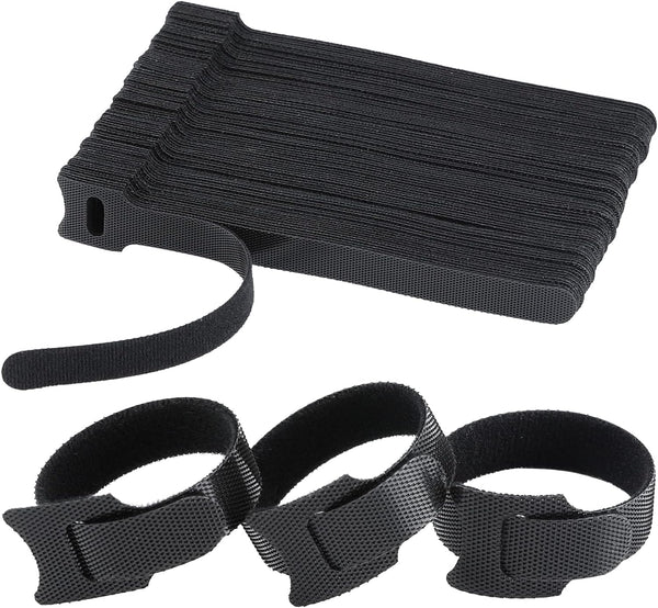 MVYC 120PCS 6 Inch Reusable Cable Ties Wire Ties Cord Organizer Cable